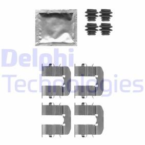 Compre Kit de acessórios, pastilhas de travão de DELPHI online para Creta (SU2) a preços moderados