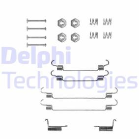 Achetez des Kit d'accessoires, mâchoire de frein DELPHI LY1212 à prix pour 11,54 €
