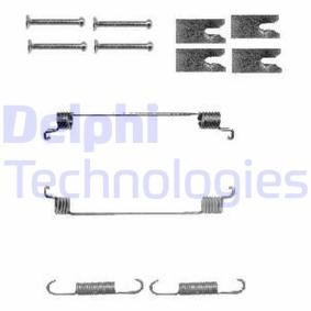 Achetez des Kit d'accessoires, mâchoire de frein DELPHI LY1342 à prix pour 11,39 €