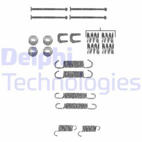 Compre Kit de acessórios, maxilas do travão de DELPHI online para PATROL Hardtop (K260) a preços moderados