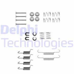 Compre Kit de acessórios, maxilas do travão de DELPHI online para OUTBACK (BE, BH) a preços moderados