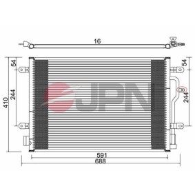 Acquista Radiatore aria condizionata da JPN online per Allroad (4BH, C5) a prezzi moderati
