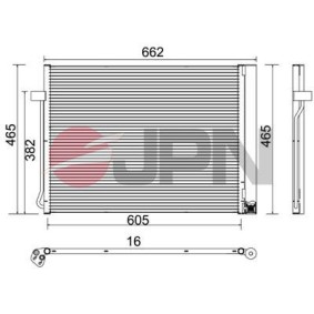 Osta Lauhdutin, ilmastointilaite JPN:llä 60C9083-JPN edullisesti hintaan 77,07 €