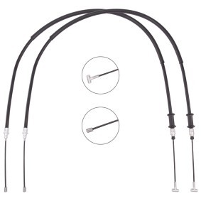 Handbremsseil 124C1182 von RIDEX günstig für 28,79 € online kaufen
