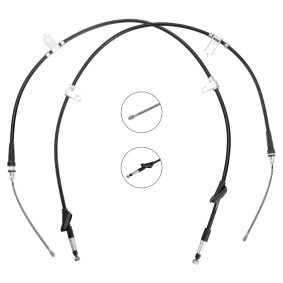 Handbremsseil 124C1251 von RIDEX günstig für 63,45 € online kaufen