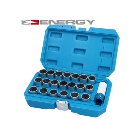 Compre Conjunto de ferramentas, pernos de segurança de rodas da ENERGY NE00711 a um preço baixo por 139,05 €