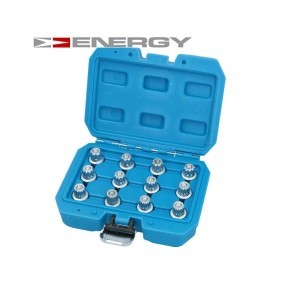 Compre Conjunto de ferramentas, pernos de segurança de rodas da ENERGY NE00718 a um preço baixo por 45,08 €
