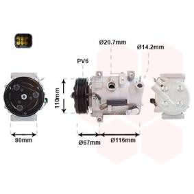 Compre Compressor de ar condicionado de VAN WEZEL online para Jumpy Van (V_) a preços moderados