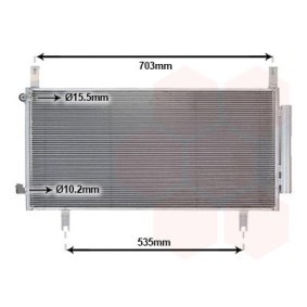 Compre Condensador de aire acondicionado de VAN WEZEL online para CR-V V (RW_, RT_) a precios moderados