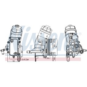 Ölkühler 91343 von NISSENS günstig für 98,80 € online kaufen