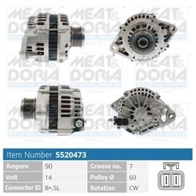 Acquista Alternatore da MEAT & DORIA 5520473 a buon mercato per soli 275,18 €