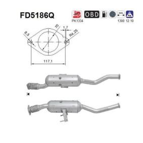 Comprar Filtro de partículas de AS FD5186Q a bajo precio de 633,57 €