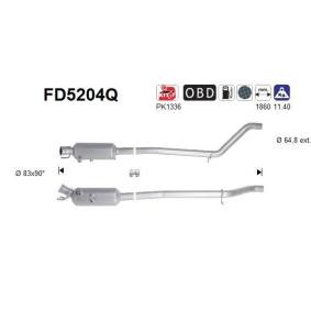 Partikelfilter (DPF) FD5204Q von AS günstig für 574,83 € online kaufen