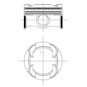 Achetez des Piston de chez MAHLE ORIGINAL en ligne pour 3 Touring (G21, G81) à prix modérés