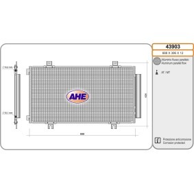 Acquista Condensatore climatizzatore da AHE 43903 a buon mercato per soli 171,39 €