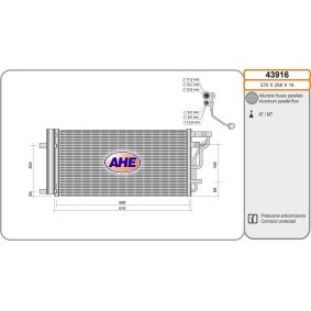 Klimakondensator 43916 von AHE günstig für 179,61 € online kaufen