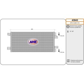 Compre Condensador, ar condicionado da AHE 43943 a um preço baixo por 161,90 €