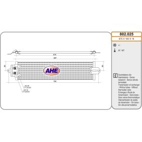 Ölkühler 802.025 von AHE günstig für 312,85 € online kaufen