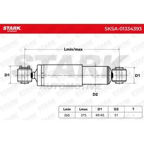 Osta Iskunvaimennin STARK:llä SKSA-01334393 edullisesti hintaan 46,41 €