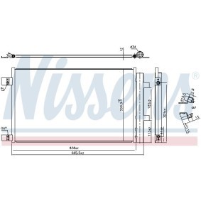 Klimakondensator 941284 von NISSENS günstig für 113,40 € online kaufen