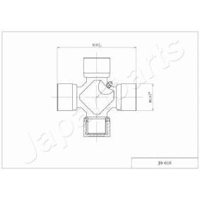 Acquista Giunto albero trasmissione da JAPANPARTS JO-018 a buon mercato per soli 58,53 €