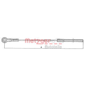 Comprar Cable de freno de mano de METZGER 10.408 a bajo precio de 6,27 €