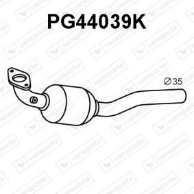 Osta Katalysaattori VENEPORTE:llä PG44039K edullisesti hintaan 392,10 €