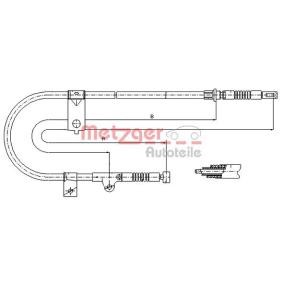 Acquista Cavo freno a mano da METZGER 17.0003 a buon mercato per soli 25,88 €