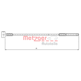 Acquista Cavo freno a mano da METZGER 17.0005 a buon mercato per soli 11,69 €
