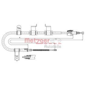 Acquista Cavo freno a mano da METZGER 17.2540 a buon mercato per soli 26,77 €