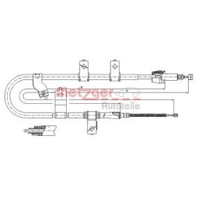 Acquista Cavo freno a mano da METZGER 17.2565 a buon mercato per soli 68,11 €