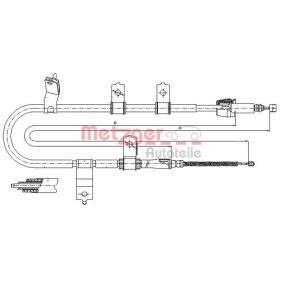 Acquista Cavo freno a mano da METZGER 17.2566 a buon mercato per soli 34,40 €