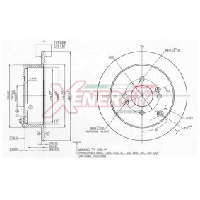 Bremsscheibe X601505 von AP XENERGY günstig für 85,34 € online kaufen