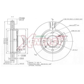 Bremsscheibe X602782 von AP XENERGY günstig für 91,12 € online kaufen