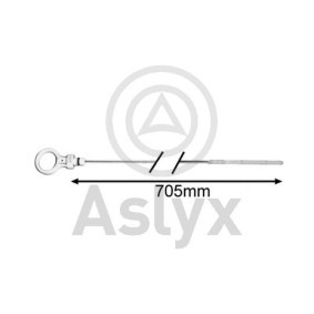 Compre Varilla de aceite de Aslyx online para TRANSIT Caja/Chasis (FM_ _, FN_ _) a precios moderados