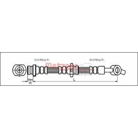 Bremsschlauch 4111986 von METZGER günstig für 15,80 € online kaufen