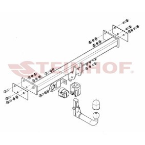 Compre Engate de reboque de STEINHOF online para TERRANO II (R20) a preços moderados