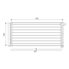 Acquista Condensatore climatizzatore da VALEO 822652 a buon mercato per soli 186,35 €