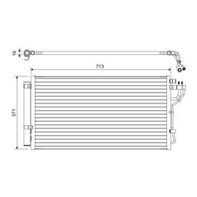 Compre Condensador, ar condicionado da VALEO 822667 a um preço baixo por 152,03 €