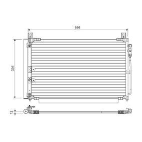 Comprar Condensador, aire acondicionado de VALEO 822670 a bajo precio de 169,93 €