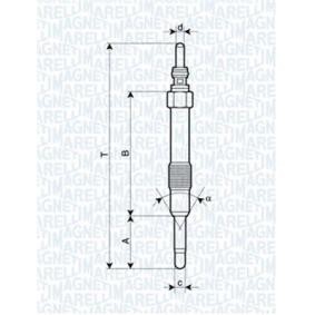 Glühkerze 062900014304 von MAGNETI MARELLI günstig für 11,13 € online kaufen