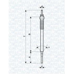 Glühkerze 062900036304 von MAGNETI MARELLI günstig für 16,91 € online kaufen