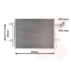 Compre Condensador de aire acondicionado de VAN WEZEL online para 3 Hatchback (BP) a precios moderados