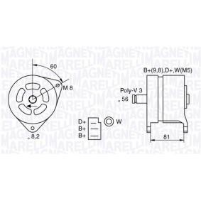 Acquista Alternatore da MAGNETI MARELLI 063324145010 a buon mercato per soli 139,01 €
