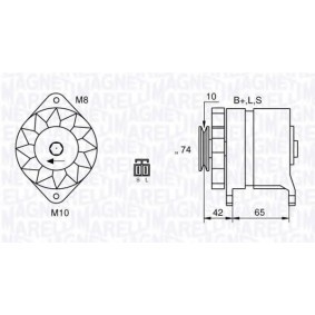 Acquista Alternatore da MAGNETI MARELLI 063532619010 a buon mercato per soli 203,07 €
