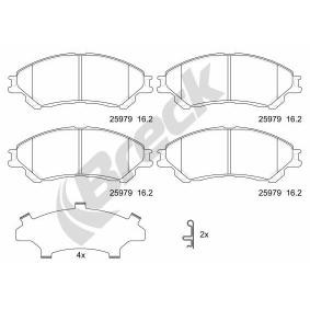 Achetez des Plaquettes de frein BRECK 25979 00 701 00 à prix pour 46,94 €