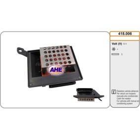 Vorwiderstand, Elektromotor-Kühlerlüfter 418.006 von AHE günstig für 35,89 € online kaufen