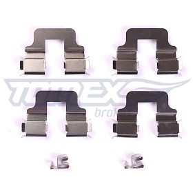 Comprar Kit de accesorios, pastillas de frenos de TOMEX brakes TX 43-14 a bajo precio de 11,27 €