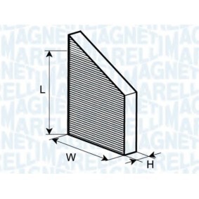 Innenraumfilter 350203061570 von MAGNETI MARELLI günstig für 12,02 € online kaufen