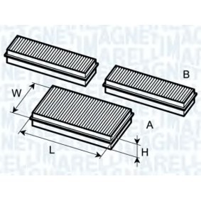 Innenraumfilter 350203061780 von MAGNETI MARELLI günstig für 31,46 € online kaufen